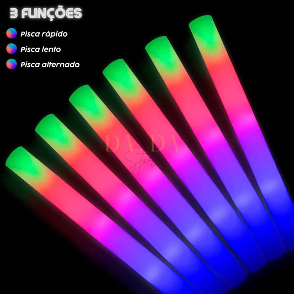 Bastão de led colorido