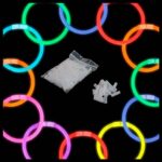 Conexões de pulseiras neon para baladas