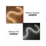 número de led disponível em duas cores, branco quente e branco frio.