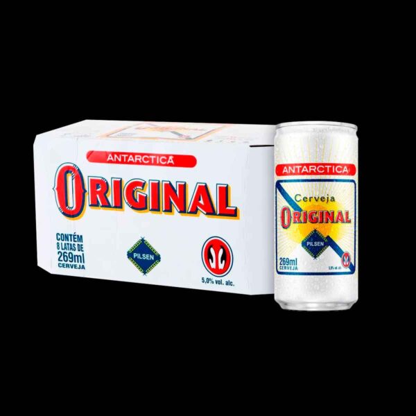 Caixa de Original com 8 latas 269ml