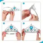 Coroa da Elsa, parte de fantasia infantil do filme Frozen