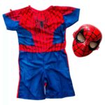 Fantasia Homem Aranha Infantil com máscara inclusa