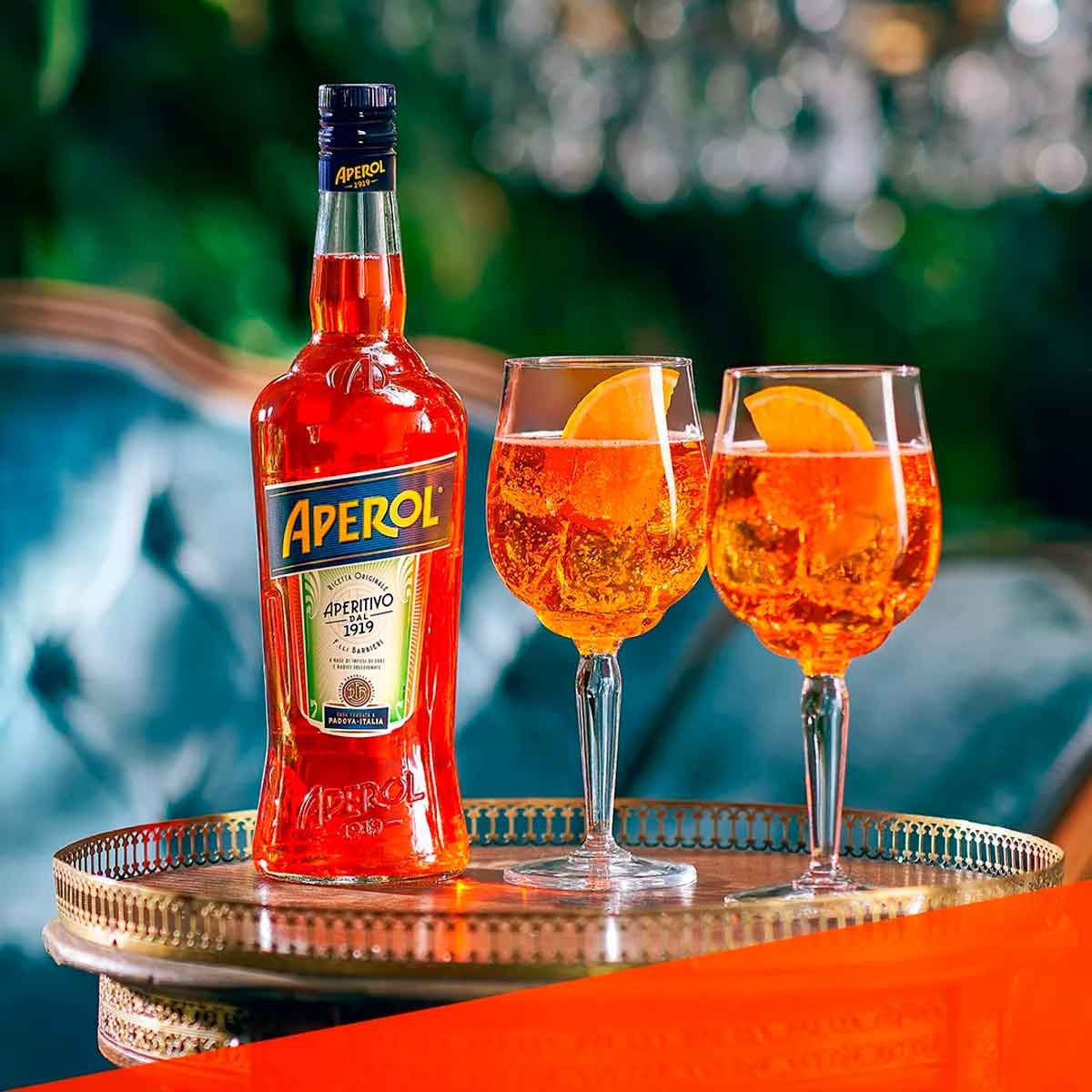 Aperol 750 Ml Aperitivo Italiano Ideal Para Aperol Spritz
