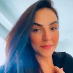 Selfie de uma mulher