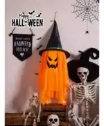 Kit 2 Fantasmas Decoração Pendurar Dia Das Bruxas Halloween - Imagem 7