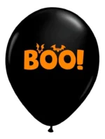 Balão Abóbora Halloween — Sortido Preto/Laranja/Roxo (Kit 25 Unidades) - Imagem 3