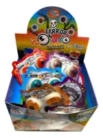 Bala de Goma Olhos Halloween — 2 Unidades (8 g) Sem Glúten