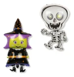 Balão Metalizado Halloween – Kit 10 Unidades (40 cm) Preto - Imagem 2