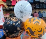Kit Balões Halloween 12" — Metalizados Sortidos com Estampas (20 Unidades) - Imagem 6