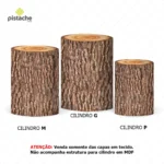 Trio Capa para Cilindro 3D Veste Fácil — P M G com Elástico - Imagem 4