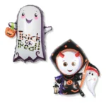 Balão Metalizado Halloween – Kit 10 Unidades (40 cm) Preto - Imagem 6