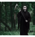 Fantasia Amostradinho — Kit Adulto com Máscara, Túnica e Foice - Imagem 6