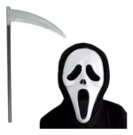 Fantasia Amostradinho — Kit Adulto com Máscara, Túnica e Foice - Imagem 4