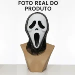 Fantasia pânico adulto completo capa com capuz halloween - Imagem 4