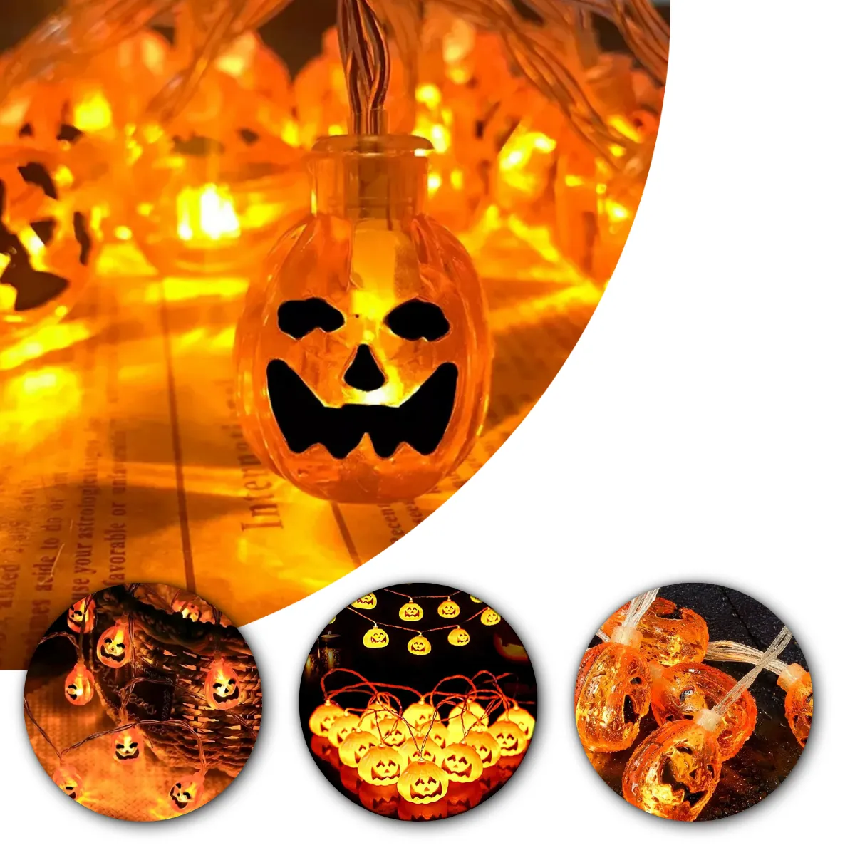 D_NQ_NP_2X_752341-MLA92866403796_092025-F.webp Varal Abóbora LED Halloween — Cordão Luminoso Decorativo - Imagem 1
