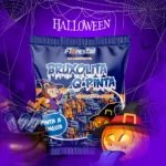 Bala Halloween 500g — Mastigável Tutti Frutti que Pinta a Língua - Imagem 5