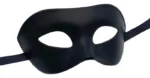 Máscara Baile de Máscaras Preta — Luxo para Casamento, 15 Anos e Festa - Imagem 2