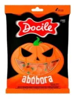 Bala de Goma Abóbora Halloween — Caixa com 24 Unidades (18 g cada) Sem Glúten - Imagem 4