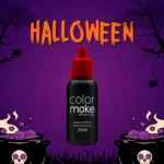 Sangue Artificial Vermelho Escuro — Maquiagem FX 20 ml para Halloween - Imagem 4