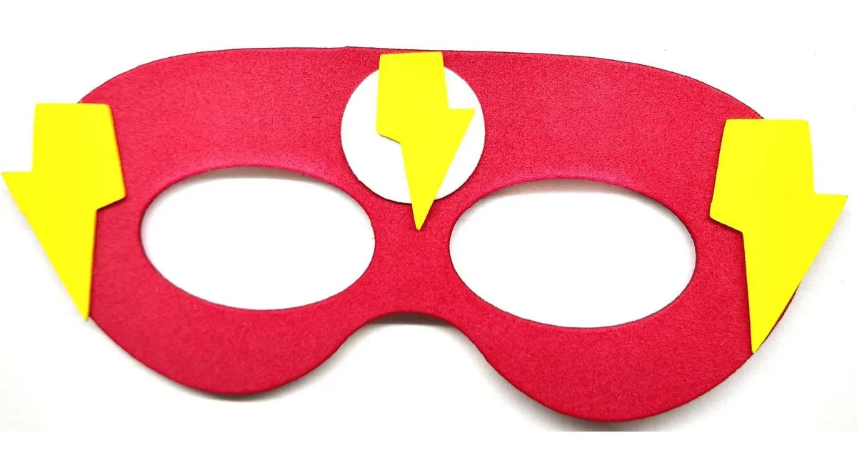 D_NQ_NP_2X_851343-MLA85246801331_052025-F.webp Kit Máscaras Super-Heróis Infantil — 10 Unidades em EVA com Elástico - Imagem 6