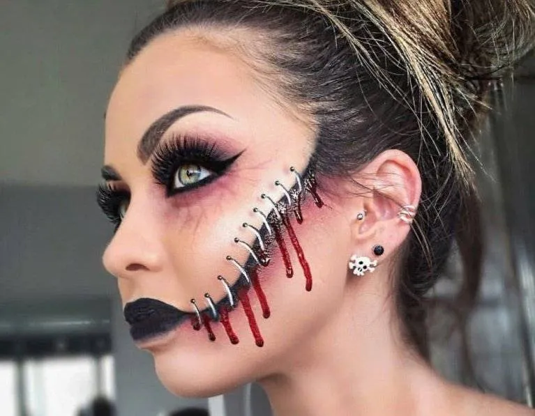 D_NQ_NP_2X_862255-MLA84478114929_052025-F.webp Sangue Artificial Vermelho Escuro — Maquiagem FX 20 ml para Halloween - Imagem 3
