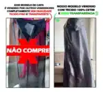 Capa de Bruxa com Capuz — Adulto Luxo em Cetim (Tamanho Longo) - Imagem 5