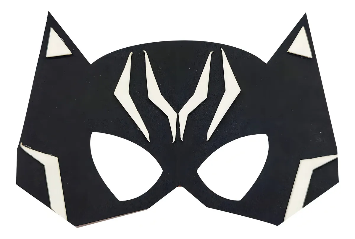 D_NQ_NP_2X_908049-MLA88409880517_072025-F.webp Kit Máscaras Super-Heróis Infantil — 10 Unidades em EVA com Elástico - Imagem 3