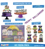 Kit Festa Fácil Halloween — Decoração Completa com 39 Peças - Imagem 2