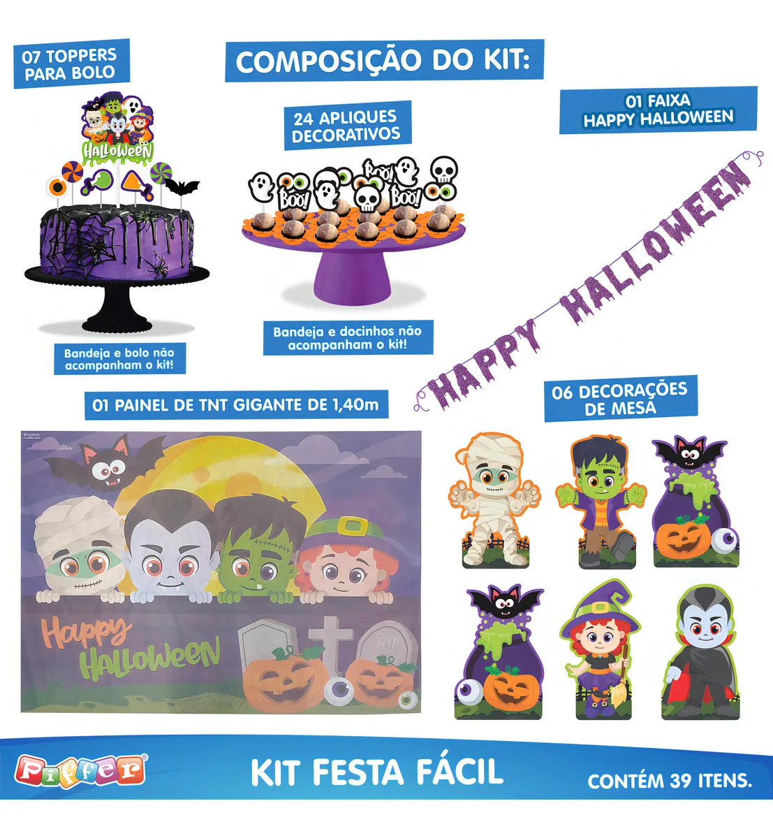 D_NQ_NP_2X_942802-MLA91582945162_092025-F.webp Kit Festa Fácil Halloween — Decoração Completa com 39 Peças - Imagem 2