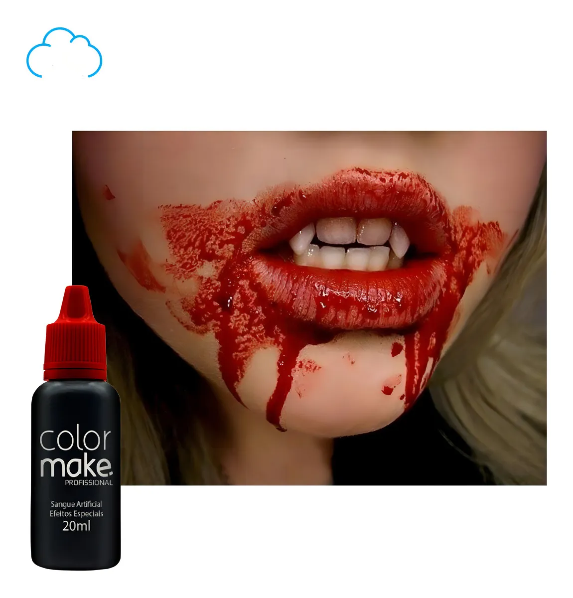 D_NQ_NP_2X_975444-MLU77664691582_072024-F.webp Sangue Artificial Vermelho Escuro — Maquiagem FX 20 ml para Halloween - Imagem 6