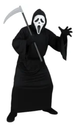 Fantasia Amostradinho — Kit Adulto com Máscara, Túnica e Foice - Imagem 7