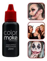 Sangue Artificial Vermelho Escuro — Maquiagem FX 20 ml para Halloween - Imagem 7