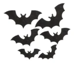 Morcegos EVA Halloween — Kit com 6 Peças Decorativas para Parede - Imagem 4