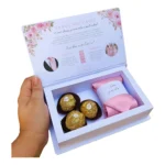 10 Caixas Convite Padrinhos Casamento Com Manual Lembrança