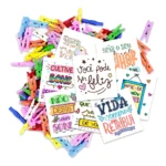 100 Tags Frases Motivacionais Para Bebidas C/ Pregador Full