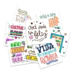 100 Tags Frases Motivacionais Para Bebidas C/ Pregador Full