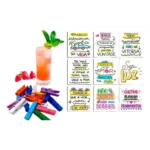 100 Tags Frases Motivacionais Para Bebidas C/ Pregador Full