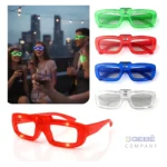 12 Óculos Led Neon Pisca Formatura Aniversário Festa Balada