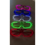12 Óculos Led Neon Pisca Formatura Aniversário Festa Balada