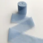 2 Rolos Fita Chiffon Artesanal 4cm Convite Casamento