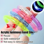 20 Unidades Pulseiras Bracelete De Led Pisca Coloridas Festa