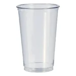 200 Copos Pp Reforçado Chopp E Sucos Descartável - 330ml Cor Cristal