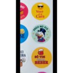 216 Etiquetas Adesivas Hora Da Gravata Casamento 4cm