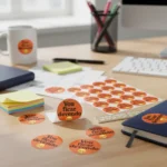 216 Etiquetas Adesivas Hora Da Gravata Casamento 4cm