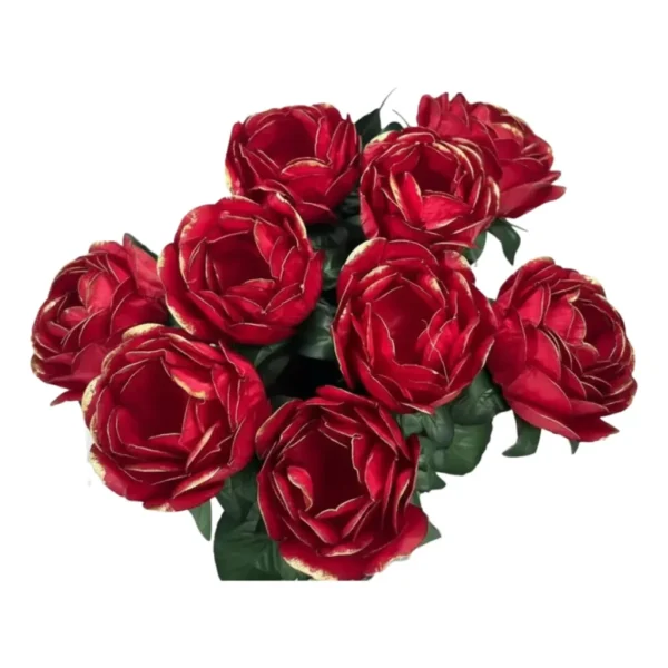 24 Forminhas Flor Beauty Borda Ouro Doces Casamento Anivers