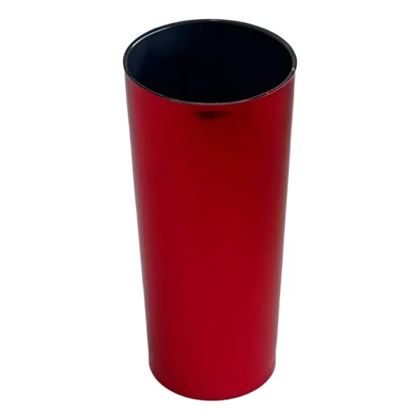 30 Copos Long Drink Lisos Metalizados / Sem Personalização