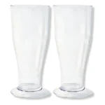 30 Copo Tulipas De Chopp Cerveja 330ml Acrílico Lisa