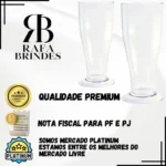 30 Copo Tulipas De Chopp Cerveja 330ml Acrílico Lisa