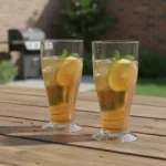 30 Copo Tulipas De Chopp Cerveja 330ml Acrílico Lisa