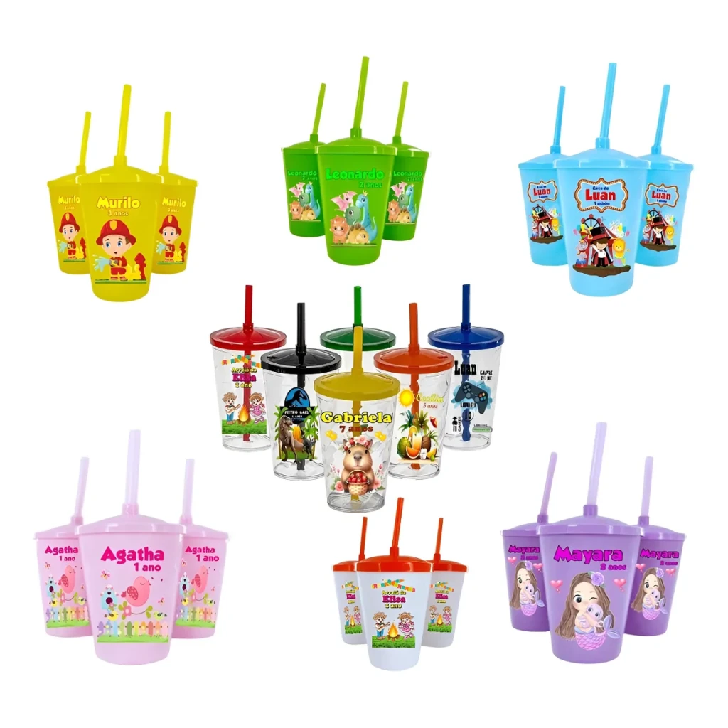 30 Copos Twister Caldereta 400 Ml Personalizado Lembrancinha 30 Copos Twister Caldereta 400 Ml Personalizado Lembrancinha